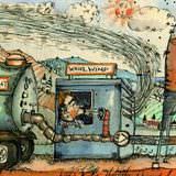 Whirlwind Zeichnung Xaver Mayer Grafische Darstellung Whirlwind Technologie von Xaver Mayer