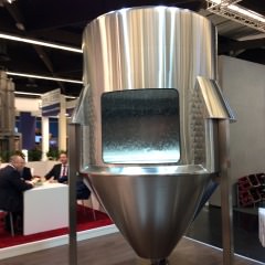 photo fermenter, cylindro-conical, showpiece