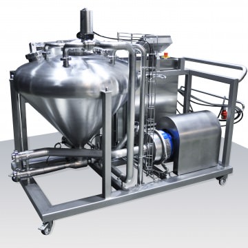 3D of powder mixing station