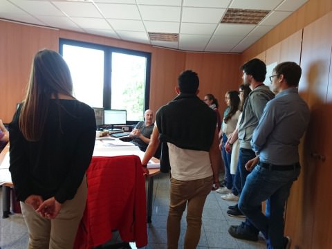 Besuch aus Weihenstephan Foto Besuchergruppe bei CAD