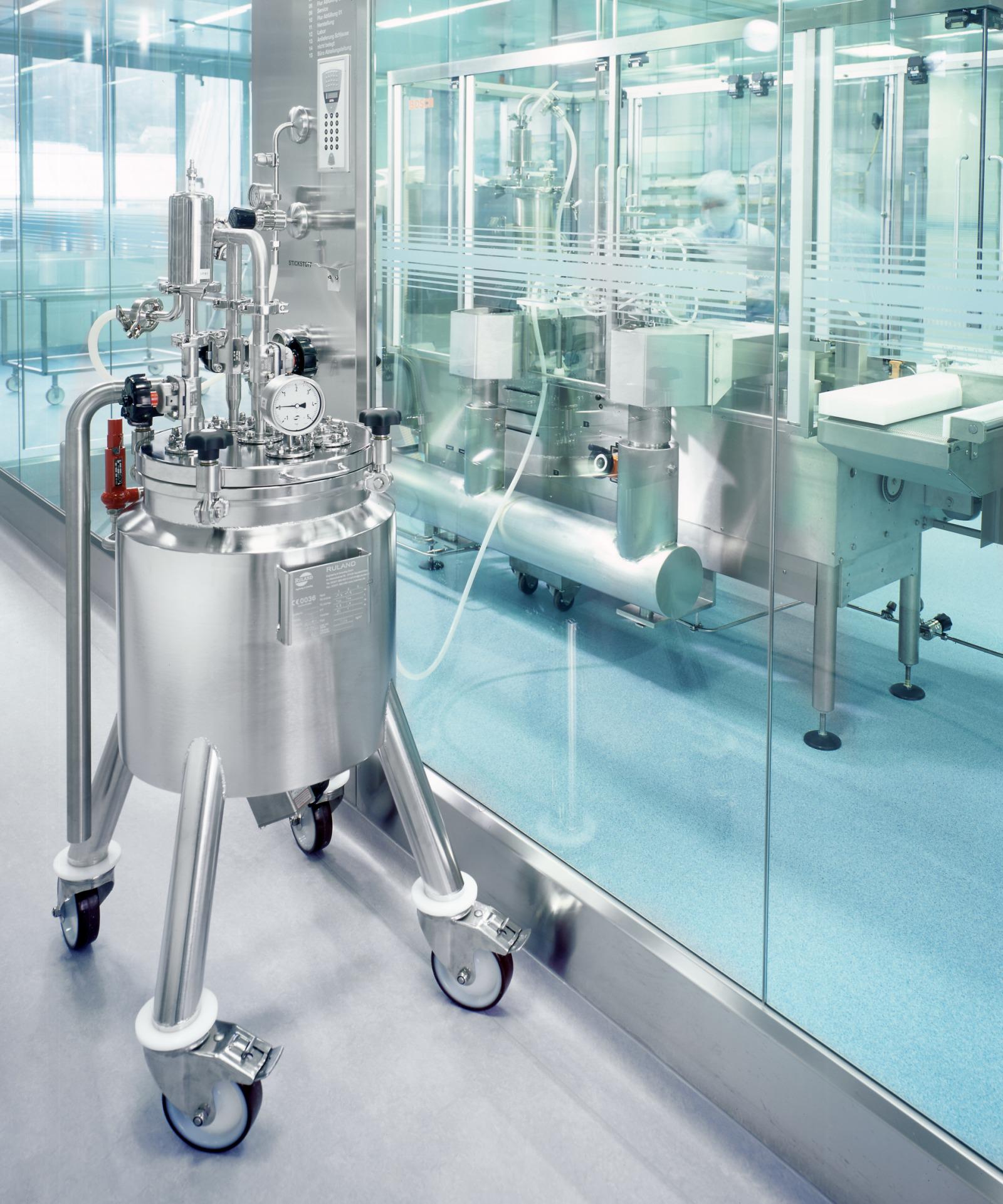 Ruland Hygeniec_Design_mobile_Behaelter Foto mobiler Behälter in Hygienic Design