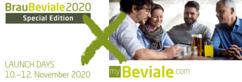 BrauBeviale 2020 w wersji cyfrowej Logo BrauBeviale 2020 digital