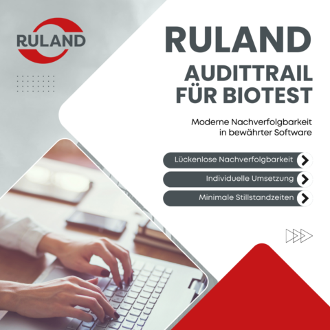 AuditTrail für Biotest – Moderne Nachverfolgbarkeit für mehr Sicherheit und Qualität Übersichtsbild für Audit Trail für Biotest