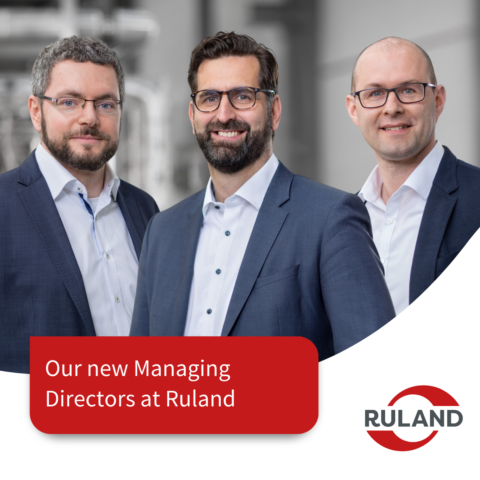 Our new Managing Directors at Ruland