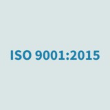 Icon: ISO_9001:2015 on a light blue background, dark blue text